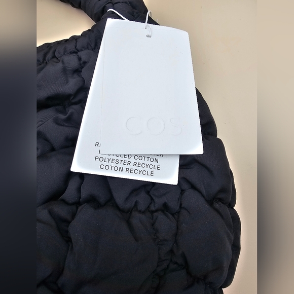 COS Black Quilted Women's Bag - Picture 2 of 4